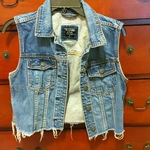 Cut off Jean jacket